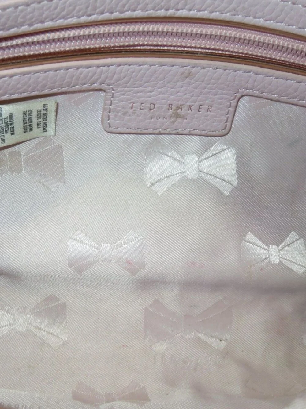 TED BAKER London Jay Oriental Blossom Leather Crossbody Bag